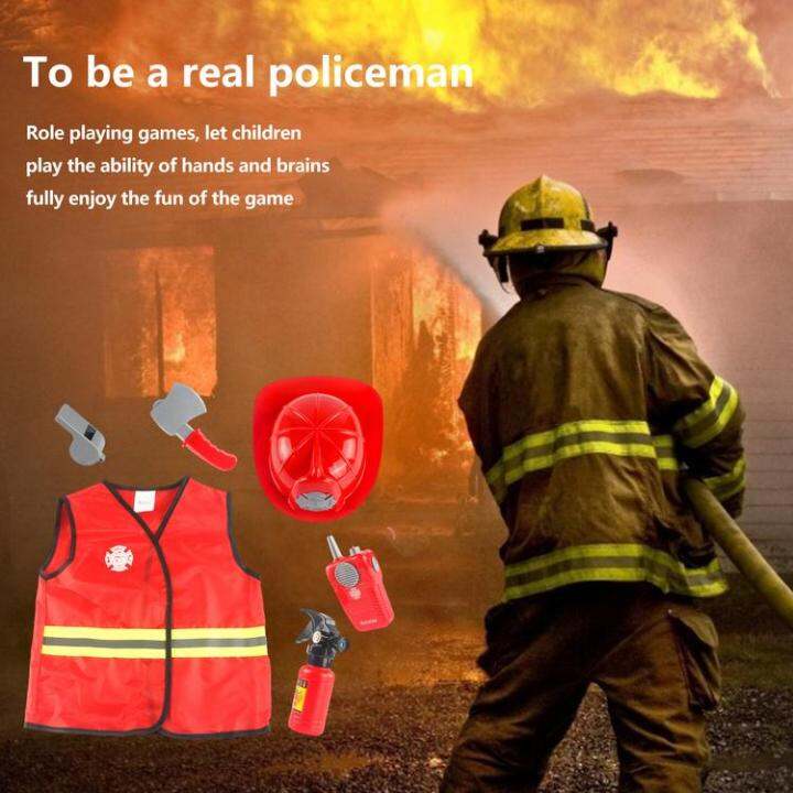 kids-firefighter-costume-fireman-dress-up-pretend-chief-outfit-suit-fireman-costume-toy-for-boys-girls-with-realistic-firefighter-accessories-clean