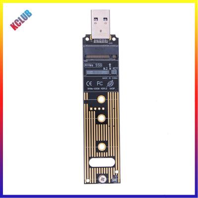 อะแดปเตอร์ M.2 USB NVME 10Gpbs M.2 SSD เพื่อ USB 3.1ประเภทชิป JMS583การ์ด M.2 NVME เพื่อ USB-A การ์ดแปลงสัญญาณภายในสำหรับ SSD PCI-E/M.2 Nvme