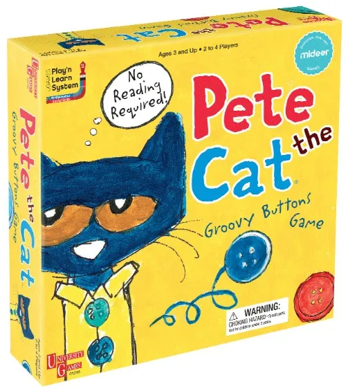 Pete The Cat Groovy Buttons Game Lazada