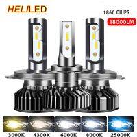 Car Headlight 18000LM 80W CSP H4 LED H7 H1 H3 H8 H11 9005 HB3 9006 HB4 880 881 H27 Car Auto Headlamp Led Lights for Car 12V Bulbs  LEDs  HIDs