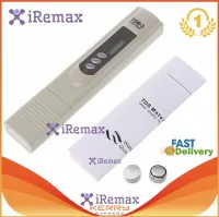 iRemax LCD Digital Tds-3 มิเตอร์ TDS ปากกาตัวกรองอุณหภูมิพีพีเอ็ม Tester Stick กรองน้ำ Tester 0-9990 PPM ปากกาอุณหภูมิไม่มี Backlight