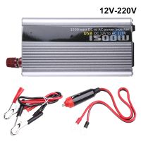 DC 12V/24V เป็น AC 110V/220V อินเวอร์เตอร์ที่จุดบุหรี่แปลงรถยนต์