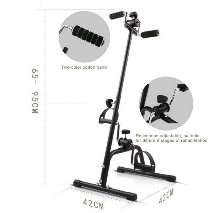 kongkok-th-จักรยานออกกำลังกาย-double-กายภาพบำบัด-ปั่นมือปั่นเท้ามินิ-mini-bike-easy-exerciser-เครื่องปั่นจักรยานออกกำลังกาย-แบบพกพา