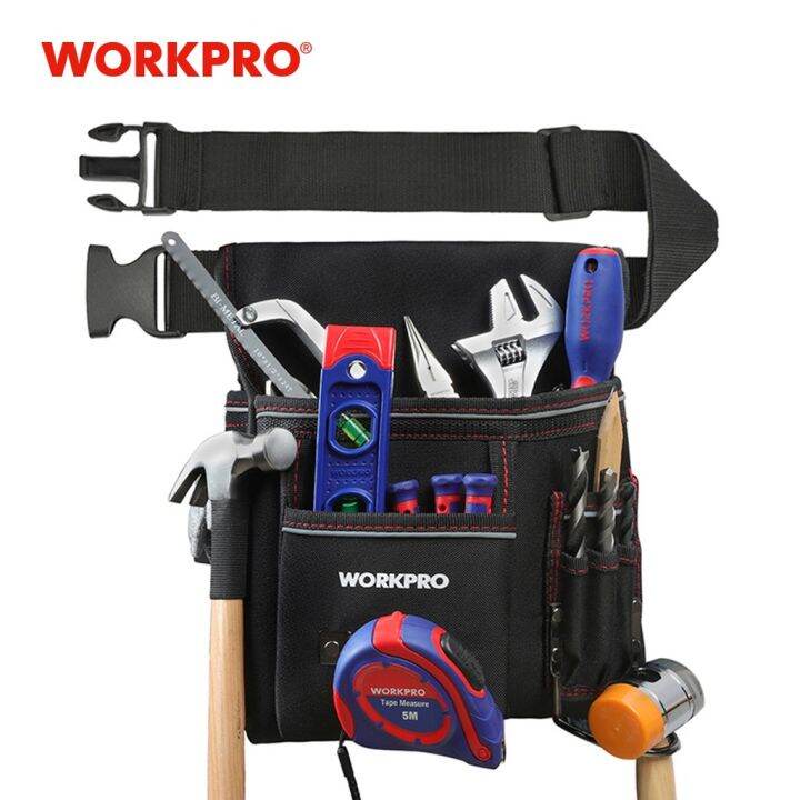 WORKPRO กระเป๋าใส่เครื่องมือ แบบคาดเอว Multifunction Belt Tool Pouch ...