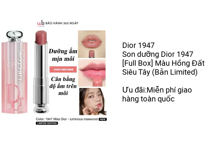 Son Dior Rouge Dior Mitzah Satin Limited Edition 253 Rose Feline  Màu Hồng  Baby  KYOVN