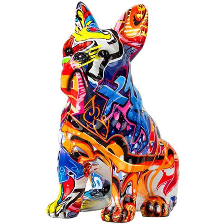 painted-bulldog-statue-multicolor-dog-statue-bulldog-statues-and-figurines-french-bulldog-decorations-for-home-office-living-room-biological