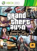 แผ่น XBOX 360 : GTA - Liberty City ใช้กับเครื่องที่แปลงระบบ JTAG/RGH