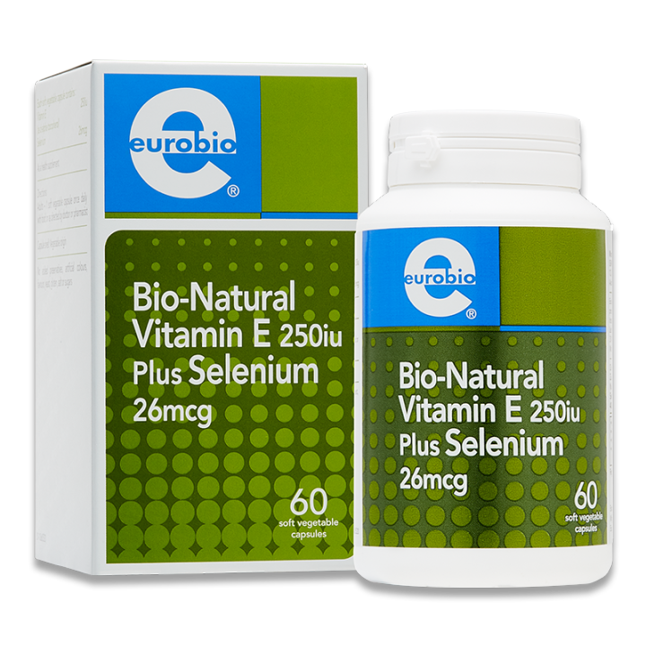 Eurobio BioNatural Vitamin E Plus Selenium 60s (Exp 5/2023) Lazada