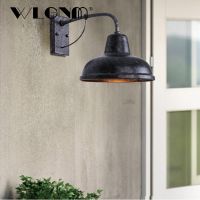 Waterproof Retro Outdoor Lighting Porch Wall Light Lamp For Door Front Garden Balcony Courtyard Iron Lights Fixture E27 Base