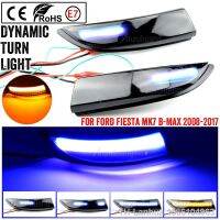 【LZ】✺☃ↂ  Car LED Dynamic Turn Signal Light Rearview Mirror Light Blinker for Ford Fiesta MK6 VI/UK MK7 2008-2017 B-Max