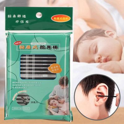 100pcs Disposable Ear Wax Cleaner Soft Spiral Tip 360 Degree Cleaning Portable Stick Ear Pick for Kids Adults