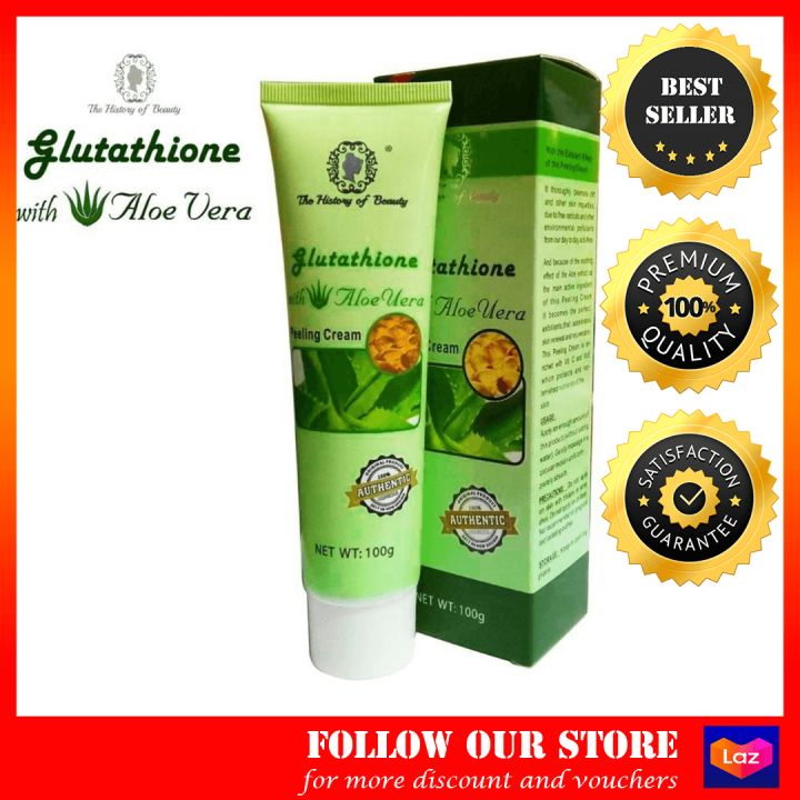 Glutathione With Aloe Vera Magic Peeling Cream 100g, facial scrub