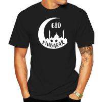 Eid Mubarak เสื้อยืดคอกลมแขนลำลองขาสั้นสำหรับผ้าคลุมศีรษะชาวมุสลิมเด็กวัยหัดเดินคอกลมพิมพ์ลายแฟชั่นเสื้อผ้าคอตตอน100% ใหม่ฤดูร้อน