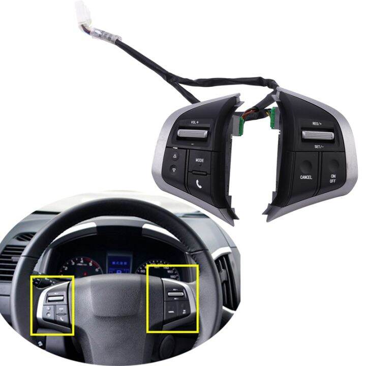 Multifunction Steering Wheel Audio Control Button Switch Cruise Speed