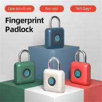 Lock Fingerprint Smart Padlock Quick Unlock Keyless USB Rechargeable Door USB Keyless Fingerprint lock For Luggage Case