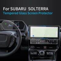 สำหรับ Subaru Solterra 2023กระจกเทมเปอร์หน้าจอฟิล์มป้องกันการป้องกันเนวิเกเตอร์สติกเกอร์รถยนต์อุปกรณ์เสริมรถยนต์