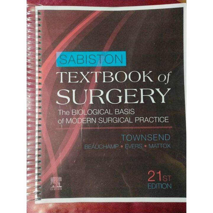 Sabiston Textbook Of Surgery The Biological Basis Of Modern Surgical