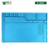 Heat Resistant Insulation Repair Pad Soft Silicon Work Pad Hot Air Gun Station Mat Mobile Phone BGA PCB Soldering Repair Tool