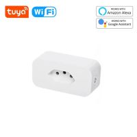 คุณภาพสูง Gleco Tuya Wifi บราซิลปลั๊กอัจฉริยะ16A บราซิลช่องเสียบบ้านอัตโนมัติอัจฉริยะอัจฉริยะใช้งานได้กับ Alexa Google Lcz3925 T324