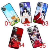 DB-294 InuYasha Black ซิลิโคน เคสโทรศัพท์ ปก หรับ Samsung A01 A50S A31 M31 M21 A51 A10S A30S A11 A20 A50 A21S A21 M30 A71 A20S A70 M30S A30 A10 M51