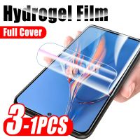 [CNIU digital accessories] ฟิล์มเจล3ชิ้นสำหรับ Xiaomi Redmi Hinweis 11 Pro 11E 11T S 5G 10 10S 10T Bildschirm Hydrogel Redmy Note11 Sicherheit Weichen