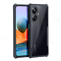 เคสอะคริลิคใสสำหรับ Realme 10 4G/10 Pro 5G/10 Pro + Plus ที่เคสพีซีโทรศัพท์ + T1-42ฝาหลังป้องกันการตกแบบใสกันกระแทกเคส TPU