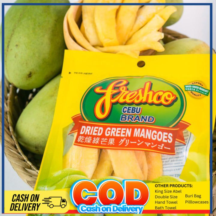 Dried Mangoes (50 grams/pack) Dried Mango Cebu Dried Mango Mangga