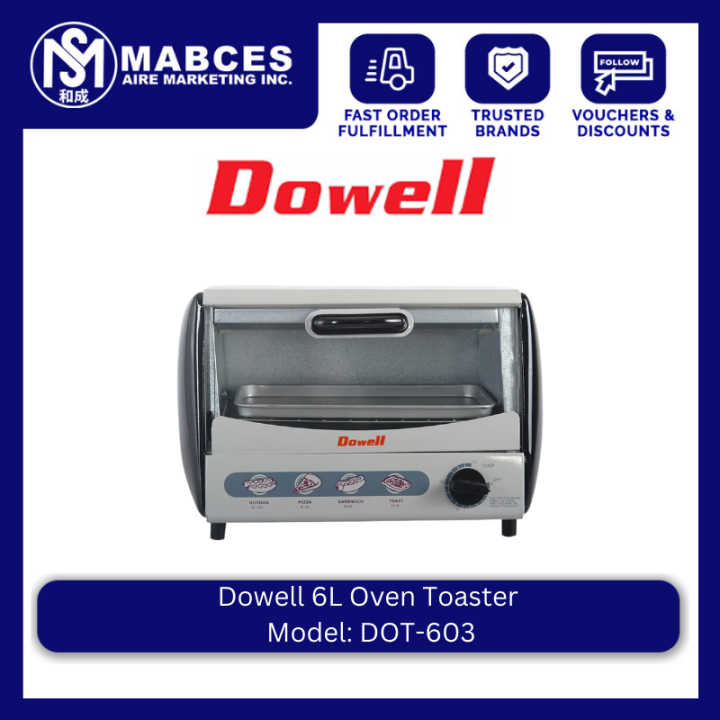 Dowell 6L Oven Toaster DOT603 Lazada PH
