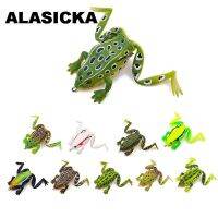 【DT】hot！ ALASICKA 6.5cm17.2g 10Colors Frog Fake Bait Fishing Lures Top Artificial Crank Soft