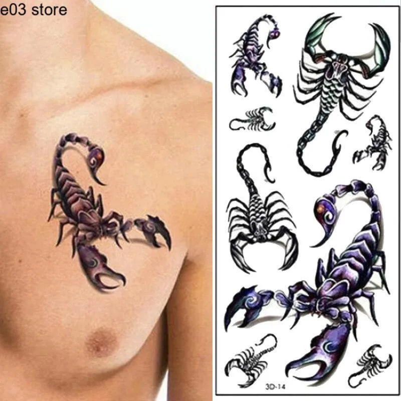 Scorpion Tattoo Meaning With 35 Amazing Tattoo Designs