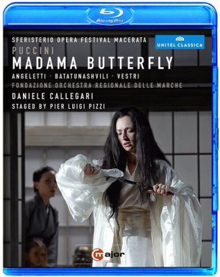 Puccini opera butterfly lady Angeletti Chinese characters (Blu ray BD25G)