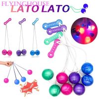 ✎ Lato Lato ลาโต้ ของ บอลไวรัส ขนาด 29 ซม.มีไฟ LED ของเล่นสำหรับเด็ก เล่น