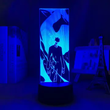 Acrylic Led Night Light Lamp Anime Fire Force for Bedroom Deco Light Manga  Birthday Gift Fire Force Anime 3d Light Maki Oze