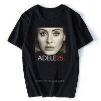 Personalized Adele Hello Album 25 T Shirt New Europe And American Summer Men Cotton O-neck T-shirt Hip Hop Tees Harajuku