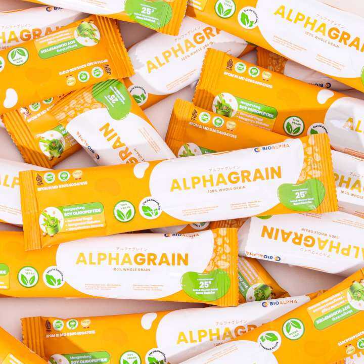 Alphagrain - Rasa Matcha 1 sachet: Minuman pengganti makanan & cemilan