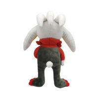 (ร้อน) รูปแบบใหม่28เซนติเมตร Raboot ตุ๊กตาตุ๊กตา Pokemoned Peluche ของเล่นดาบและโล่ยัดไส้เตะบอลกระต่ายของเล่นของขวัญสำหรับเด็ก
