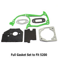 Full Gasket Set to Fit For 4500 5200 5800 Chinese chainsaw 45cc 52cc 58cc Chainsaw Spare Parts