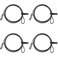 4X 4 Digital Universal Lock USB Laptop Security Cable Lock For Computer