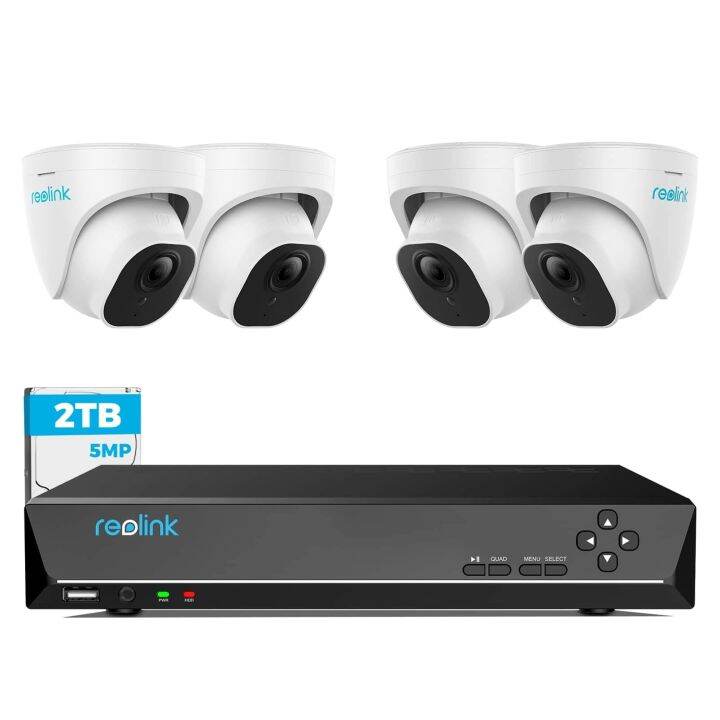 nvr wired security camera system