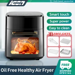 4 Liters Touch Screen Air Fryer Healthy Cooking Oven Oil - Temu Philippines