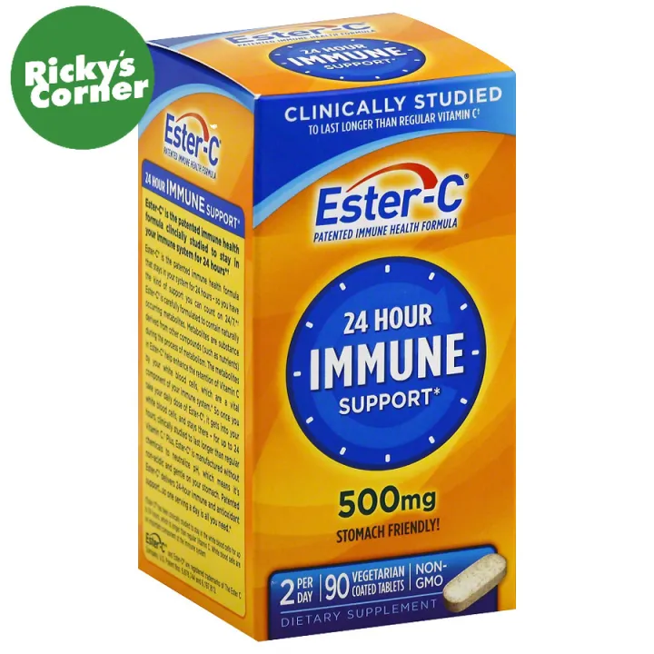 esterc 500 mg vitamin c Non Acidic hour 24 hour immune support 90