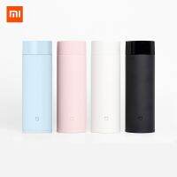 ใหม่ Xiaomi Mijia Thermos ถ้วยน้ำน้ำหนักเบา350Ml แบบพกพาสแตนเลสสตีลขวดน้ำสำหรับกีฬาตั้งแคมป์ท่องเที่ยว