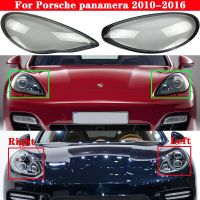 ฝาครอบไฟหน้ารถ CP สำหรับพอร์ช Panamera 2010-2016ที่ครอบโคมไฟหน้าไฟฉายคาดศีรษะปลอกเลนส์กระจกฝาครอบไฟ