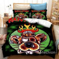 【hot】✴☞✣ phechion RATOS PORAO Print Set Duvet Covers Pillowcases Piece Comforter Sets Bedclothes Bed K542