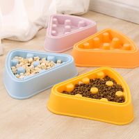 Pet Anti Choke Feeding Food Bowls Puppy Slow Down Eating Feeder Dish Bowel Prevent Obesity Dogs Supplies Strict Control