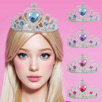 ฉบับภาษาเกาหลีของเด็ก Headdress Crown เจ้าหญิงหวานชุดเดรสสำหรับเด็กหญิงเครื่องประดับที่คาดผมมงกุฎเครื่องประดับหญิง