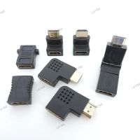 Male to Female Converter Adapter 90 270 Degree Right Angle 4K HD Connector Projetor Laptop HDMI-Compatible Extende YB8TH