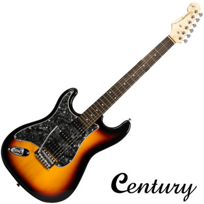 Century CE-A384-LH Left-Handed Electric Guitar with HSS Picksup