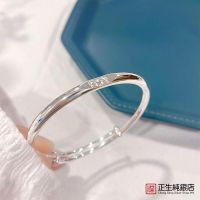 Hong Kong is born pure silver s999 send New Year the year of tiger girlfriend girlfriends holiday gift fine bracelet