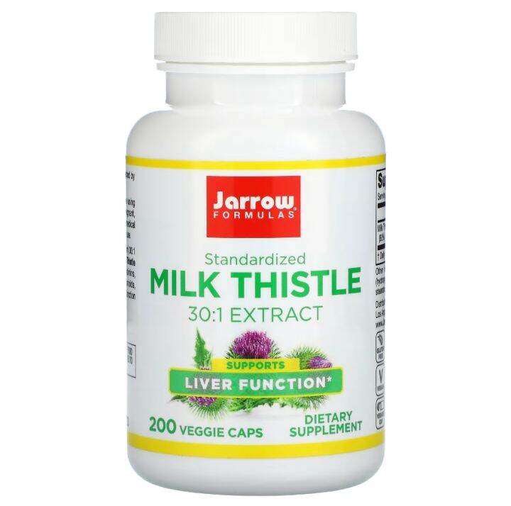 Jarrow Formulas, Standardized Milk Thistle, 150 mg, 200 Veggie Caps Lazada PH